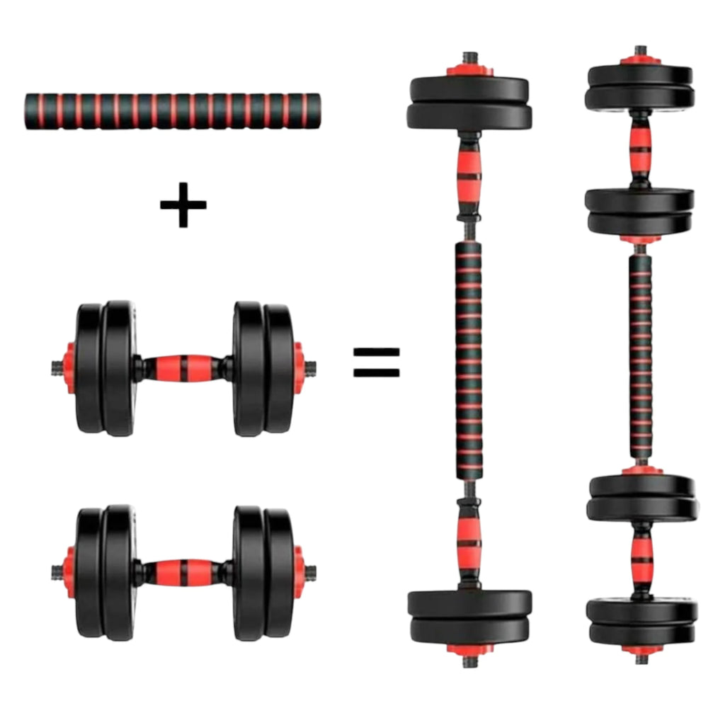 MANCUERNAS AJUSTABLES // DIFERENTES PESOS
Mancuernas ajustables, puedes armar pesas de 5 kg hasta 30 kg, con placas ajustables para entrenamientos personalizados, perfectas para ejercicio de cuerpo completo, ideales para gimn