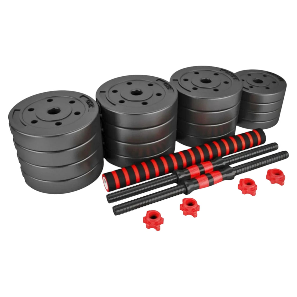 MANCUERNAS AJUSTABLES // DIFERENTES PESOS
Mancuernas ajustables, puedes armar pesas de 5 kg hasta 30 kg, con placas ajustables para entrenamientos personalizados, perfectas para ejercicio de cuerpo completo, ideales para gimn