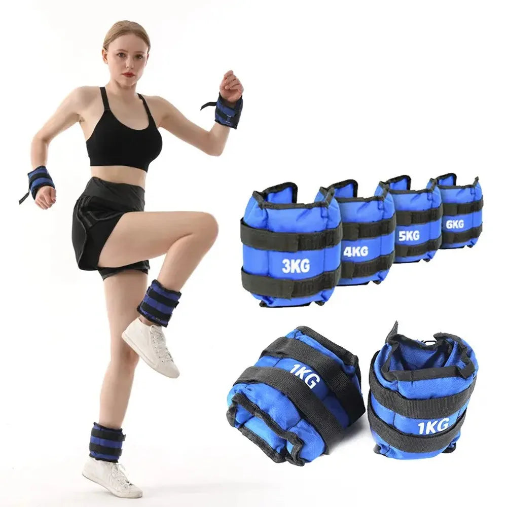 Pesas Para Tobillos y Muñecas Ajustables ComfortCose.
 Elegí entre variedades de peso para adaptarlos lo mejor posible a tu entrenamiento.