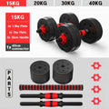 MANCUERNAS AJUSTABLES // DIFERENTES PESOS
Mancuernas ajustables, puedes armar pesas de 5 kg hasta 30 kg, con placas ajustables para entrenamientos personalizados, perfectas para ejercicio de cuerpo completo, ideales para gimn
