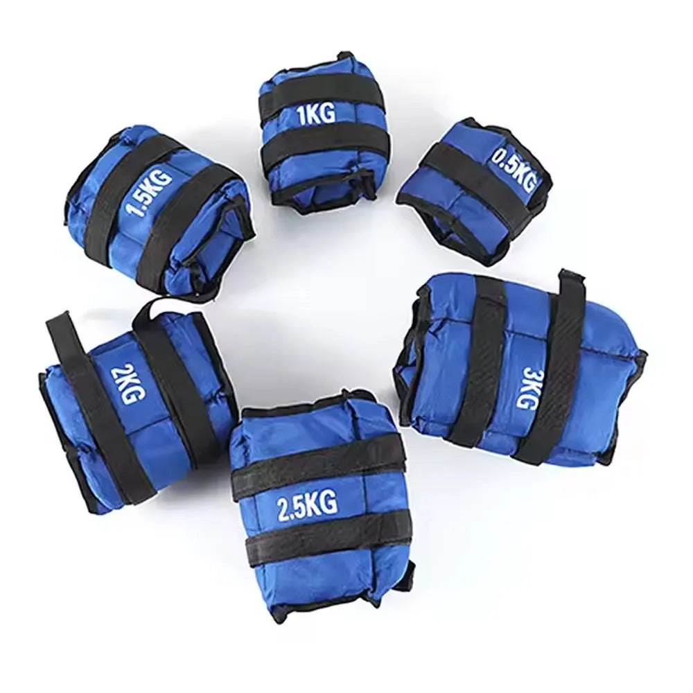 Pesas Para Tobillos y Muñecas Ajustables ComfortCose.
 Elegí entre variedades de peso para adaptarlos lo mejor posible a tu entrenamiento.