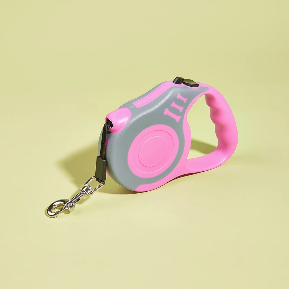 Correa Retractil Para Perros - Resistente y Ajustable (de 3 a 5 metros) Variantes disponibles.