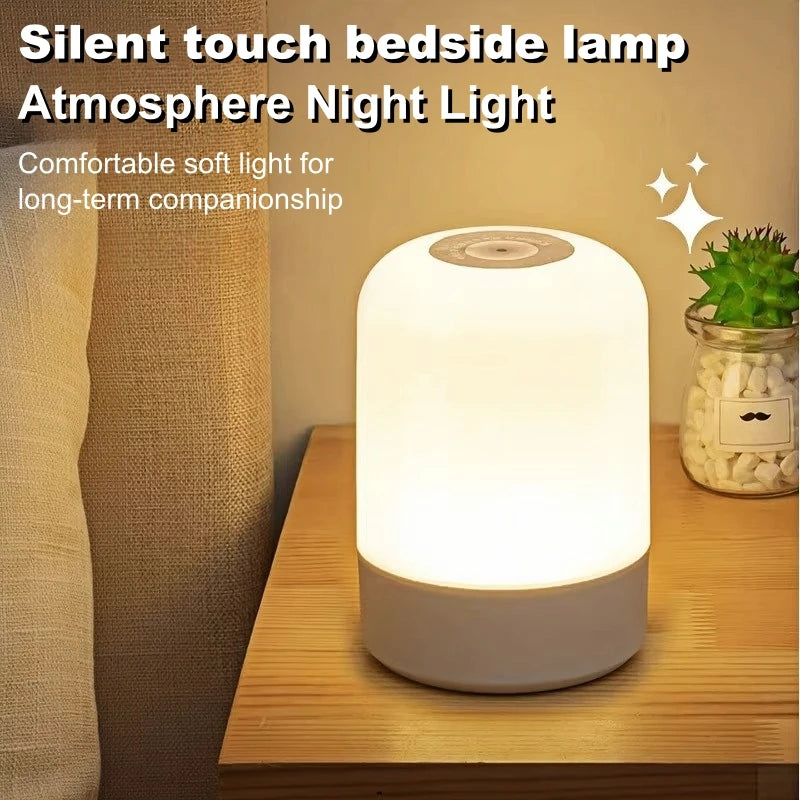 Lámpara Táctil LED ComfortCose - Para tu mesita ratonera - Regulable con Carga USB