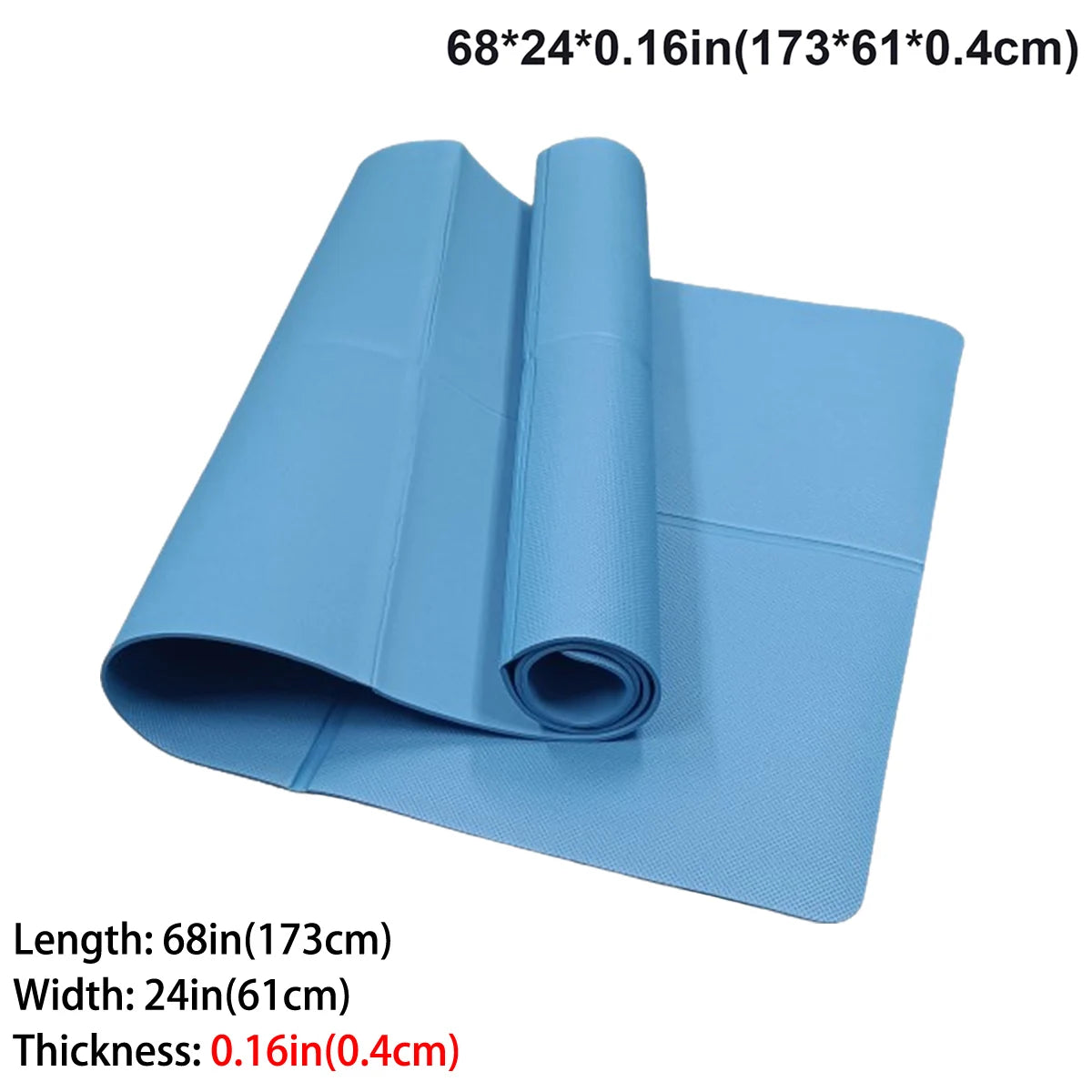 MANTA DESPLEGABLE FITNESS. 
 Perfecta para tus entrenamientos en casa. Cómoda y fácil de doblar, guardala donde te apetezca para que no ocupe espacio innecesariamente. Elije entre variedad de colores.