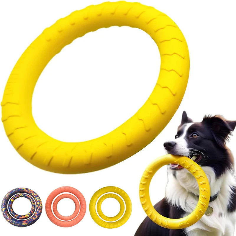 Aro Mordedor Flotante Para Perros ComfortCose - Juguete interactivo y resistente