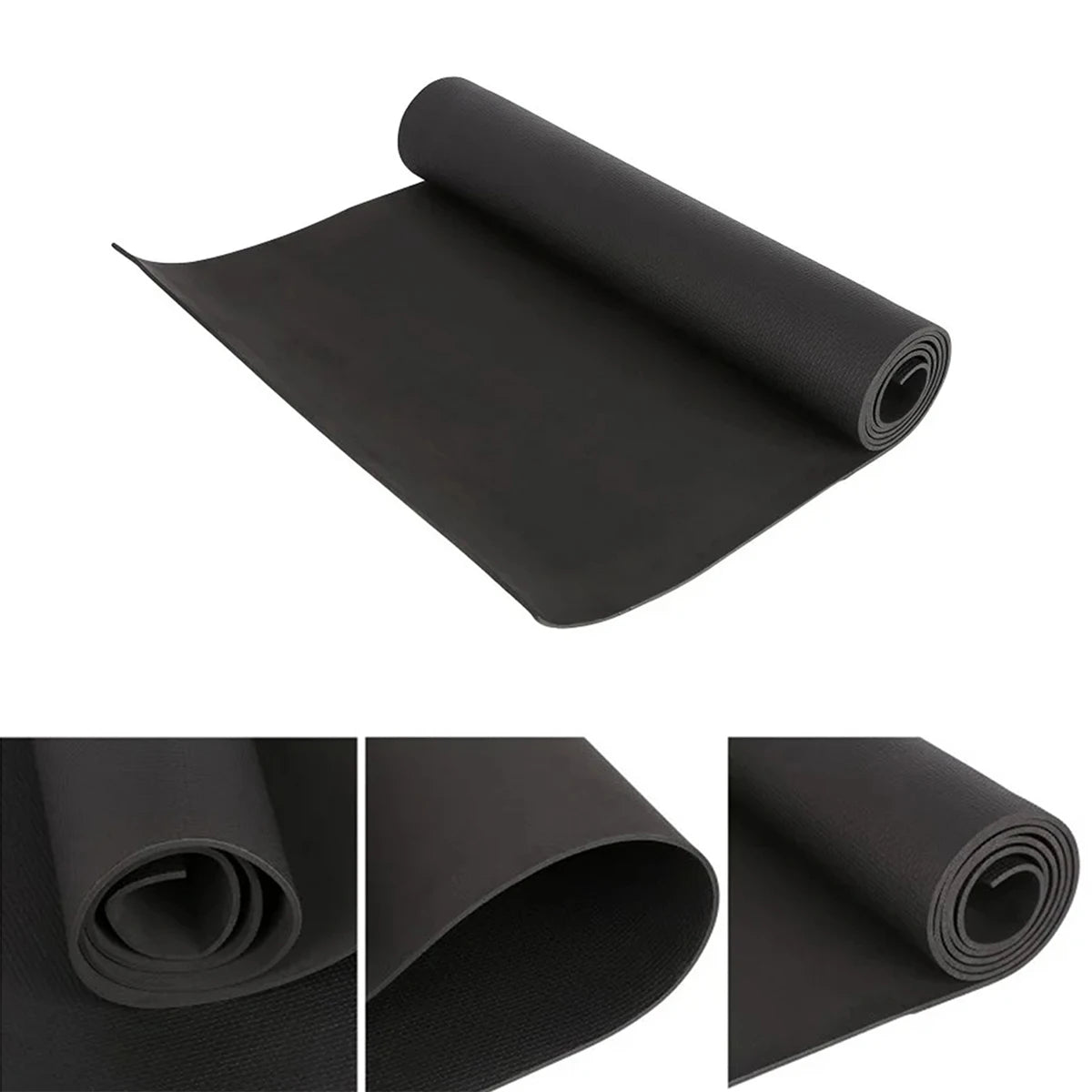 Manta Para Ejercicio Antideslizante ComfortCose
-173cm de Largo.
-61 cm de ancho.
-0.4 mm de grosor.