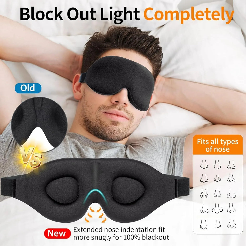 AntiFaz Para Dormir ComfortCose - Bloqueo Total de Luz, Ultra Suave