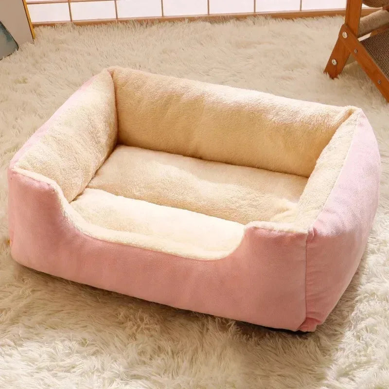 Cama Acolchada Ultra Suave Para Mascotas ComfortCose - Varios Tamaños.
