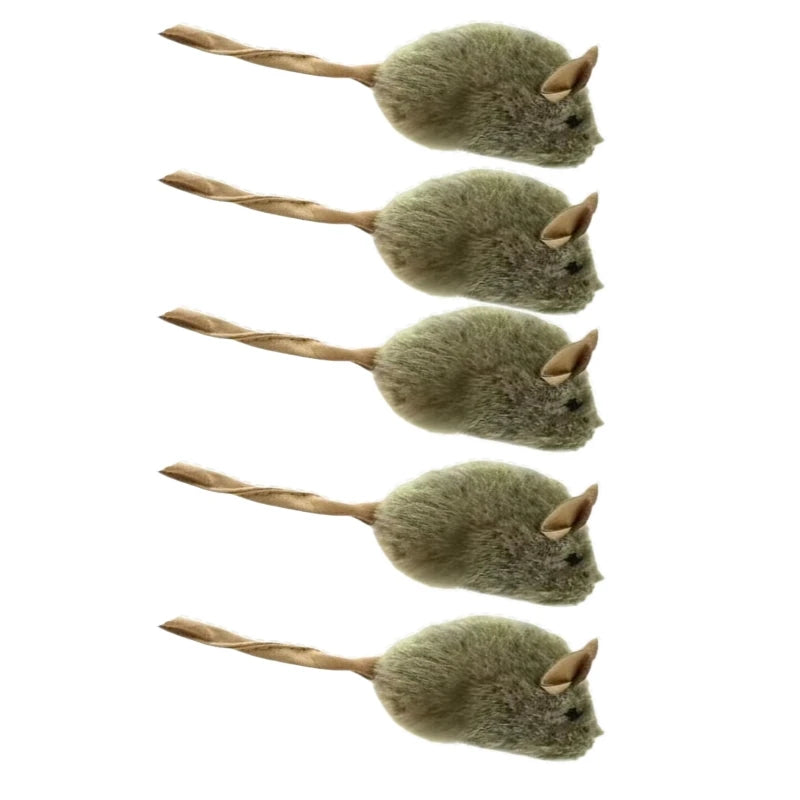 Raton Interactivo con Sonido Para Gatos - Juguete de Peluche