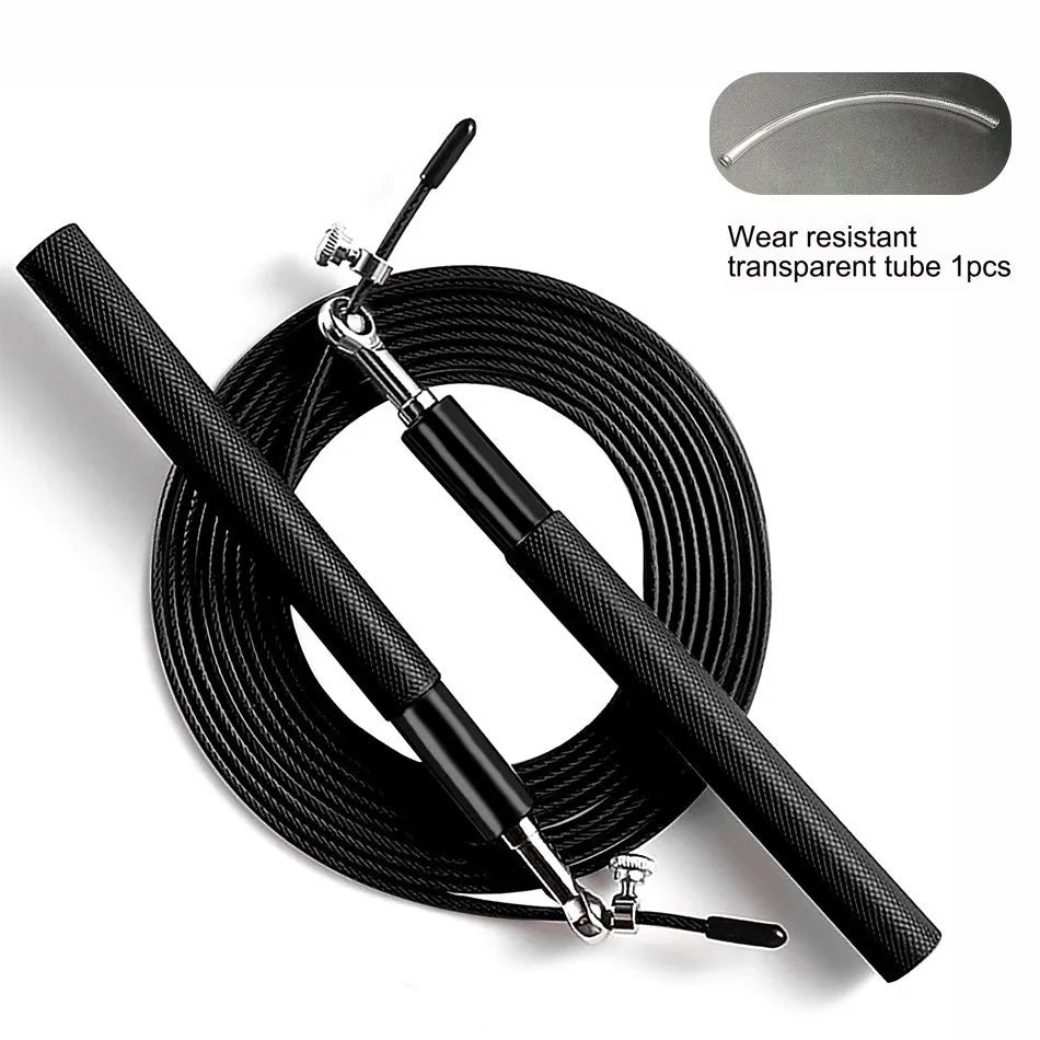 CUERDA PARA SALTAR. 
 Ideal para entrenamientos de cardio y quemar grasa. Material de excelentisima calidad que asegura un entrenamiento de gran calidad, conformidad y comodidad.