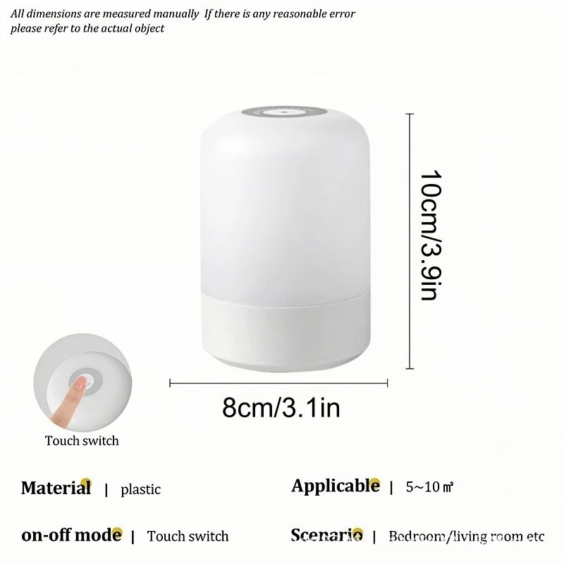 Lámpara Táctil LED ComfortCose - Para tu mesita ratonera - Regulable con Carga USB