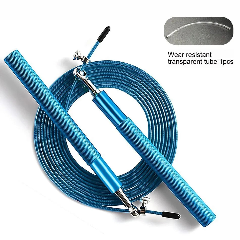 CUERDA PARA SALTAR. 
 Ideal para entrenamientos de cardio y quemar grasa. Material de excelentisima calidad que asegura un entrenamiento de gran calidad, conformidad y comodidad.