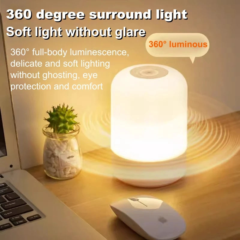 Lámpara Táctil LED ComfortCose - Para tu mesita ratonera - Regulable con Carga USB
